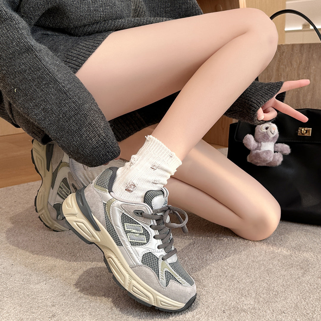 Femme Athletic Chunky Sneakers med åndbart mesh og komfortpolstring Stilla