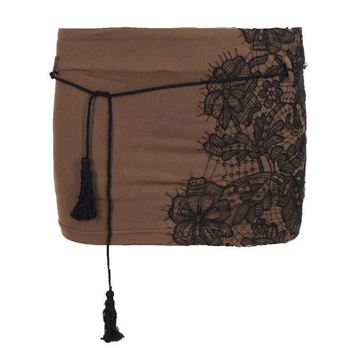 Dame Elegant spidsetop med fashionable knapdetaljer Skovae