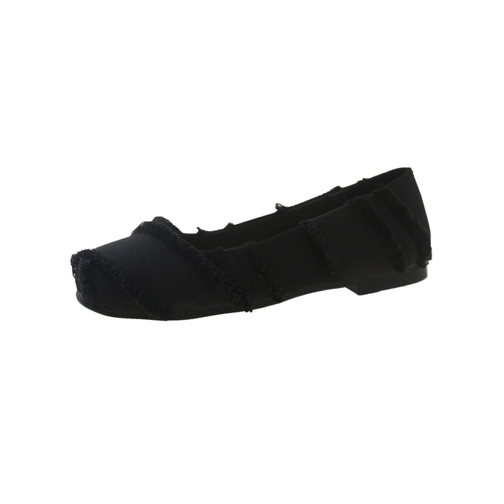 Dame Casual Slip-On Ballerinaer med distressed detaljer Stilla