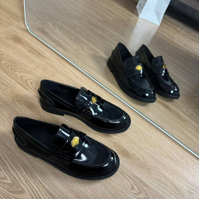 Dame klassiske læder slip-ons Stilla