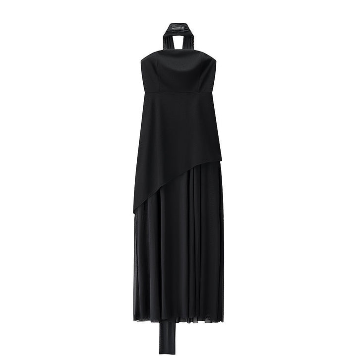 Femme Halter Neck Lag Maxikjole Stilla