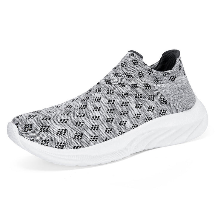 Herrer Slip-On Åndbar Fitness Sneakers Stilla