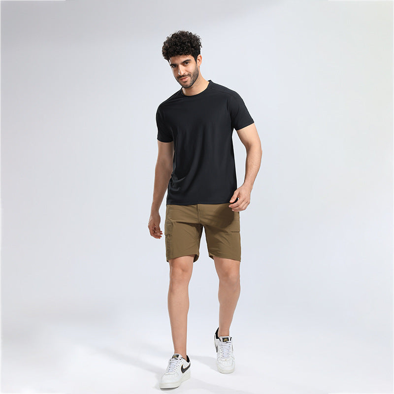 Herrer Åndbart Funktions-T-shirt med ergonomisk pasform og fugttransporterende teknologi Stilla