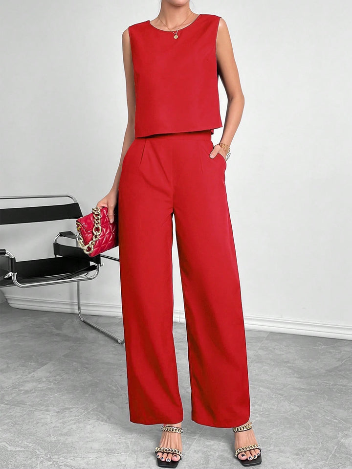 Dame Sleek Crop Top Overall Stilla