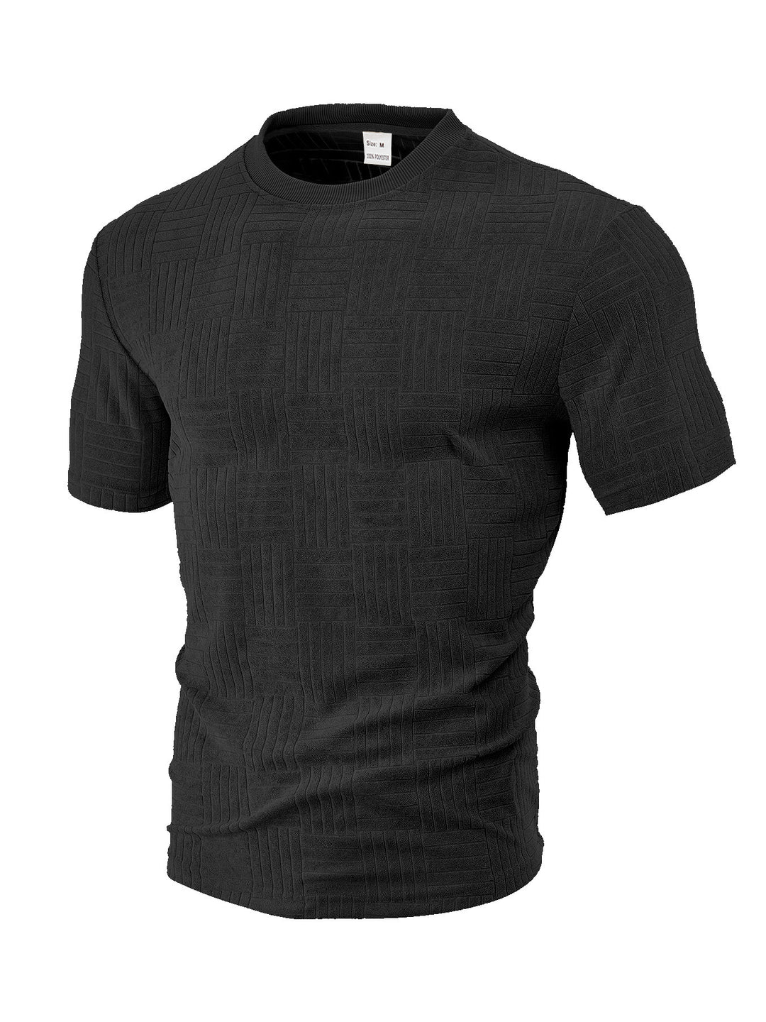 Herren struktureret T-shirt med åndbar teknologi Stilla
