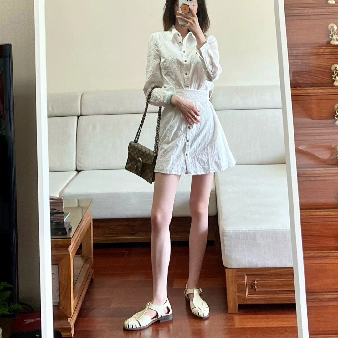 Dame elegante lukkede Slingback sandaler Stilla