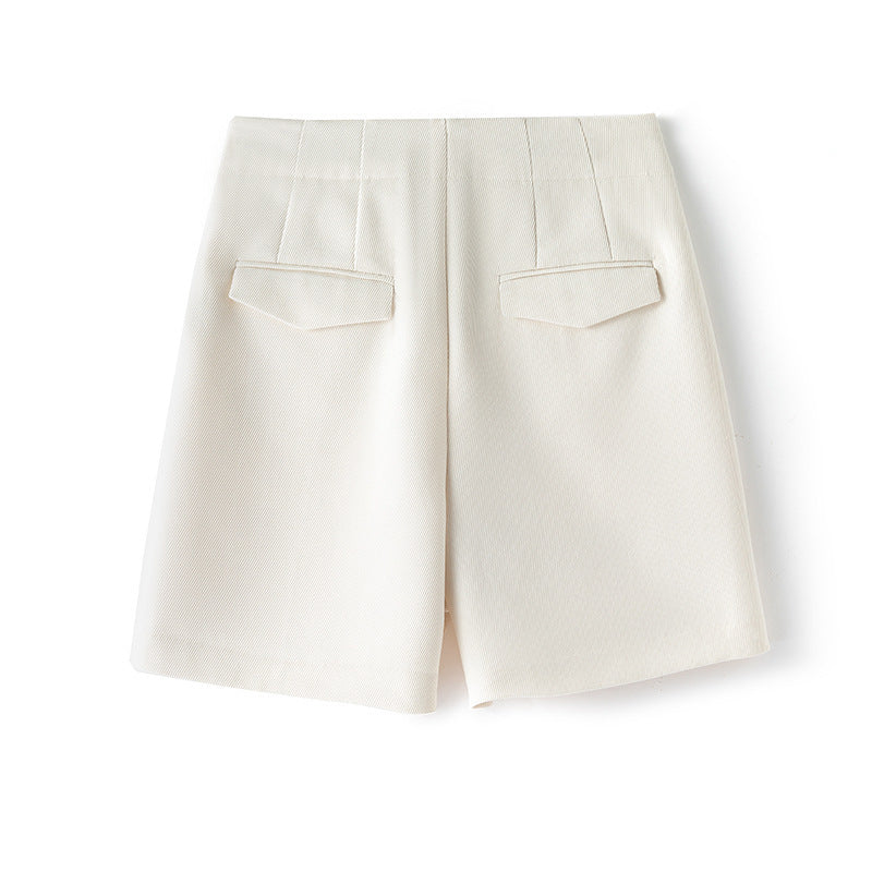 Dame elegante plisserede shorts lavet af kvalitetsstof Stilla