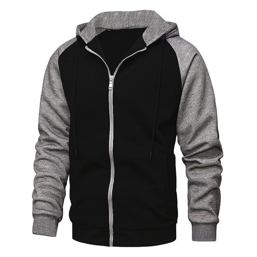 Herrer Hoodie med kontrasterende ærmer Stilla