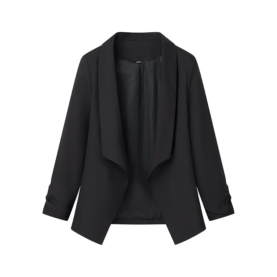 Dame elegant Blazerjakke med stilfuld revers og raffineret snit Stilla
