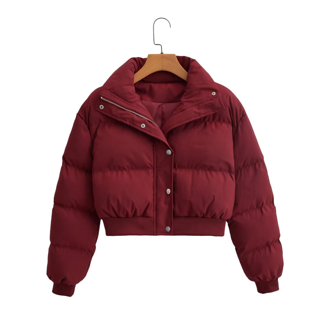 Femme Cropped Puffer Jakke Stilla