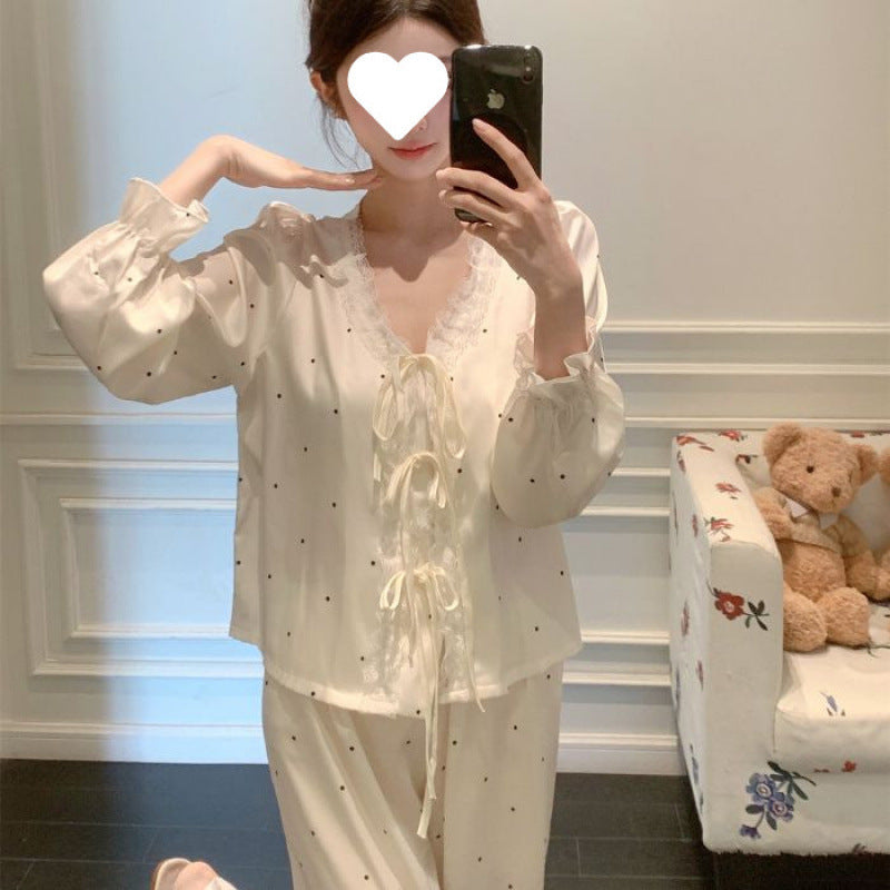 Dame Elegant Loungewear Sæt Stilla