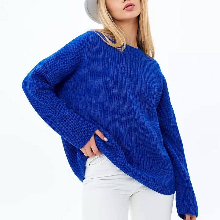 Dame Behagelig Strikpullover Stilla