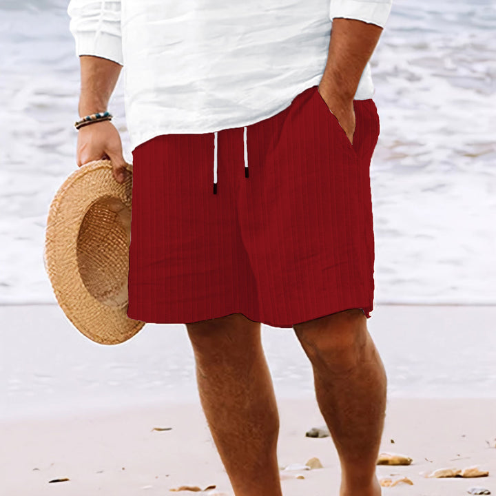 Herrer fritids strandshorts med strækbar snor Stilla