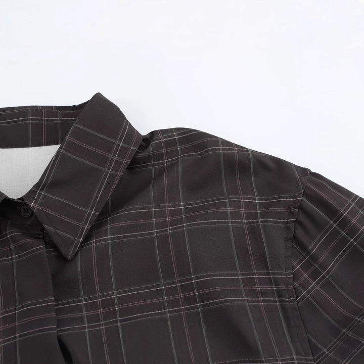 Stilla | Kunstnerisk Print Langærmet Bluse