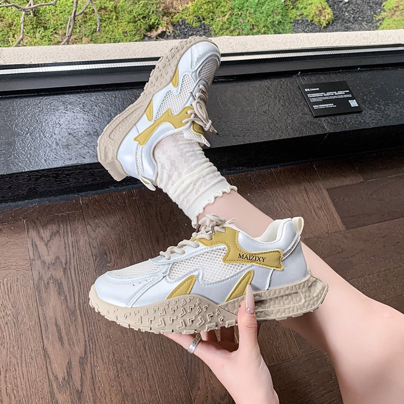 Dame Sporty Sneakers med åndbar mesh-overflade og slidstærkt profil Stilla
