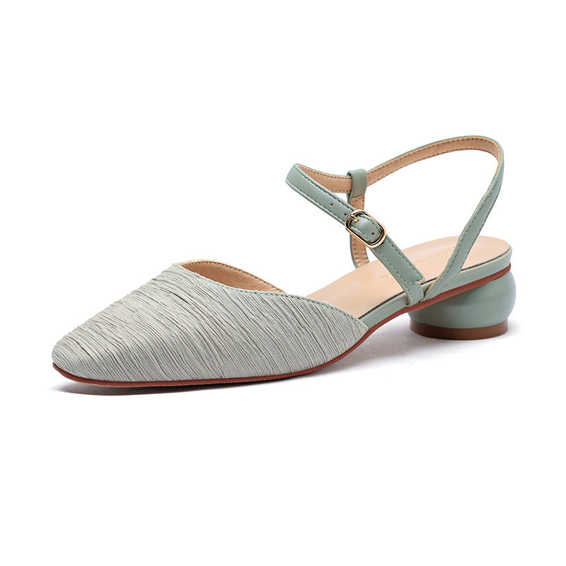 Dame elegante Slingback-flade Stilla