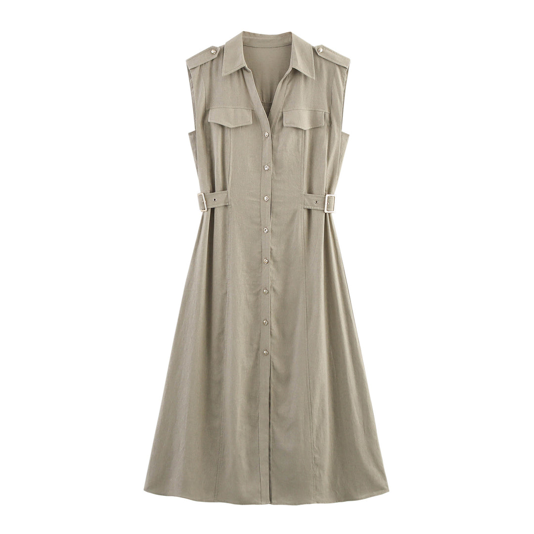 Femme Utility Shirt Kjole Stilla 1750153538
