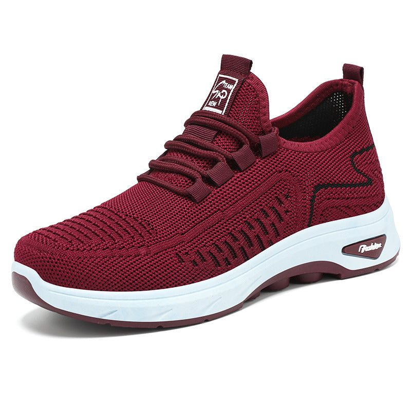 Dame Sporty Sneakers med elastisk overdel og skridsikker sål Stilla