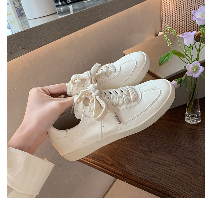 Herrer Premium Læder Fritid Sneakers Stilla