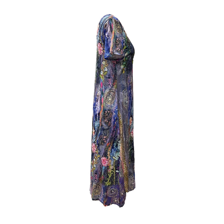 Dame Livlig Kunstnerisk Maxi Kjole Stilla