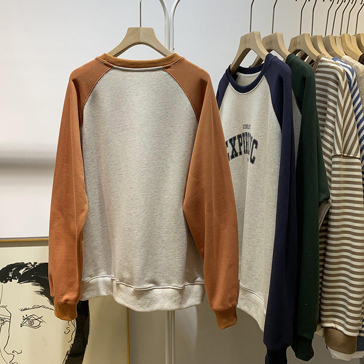 Femme Casual Raglan-ærmer Sweatshirt Stilla