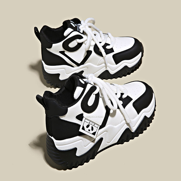 Dame Chunky Sneakers i moderne design med slidstærkt overmateriale og skridsikker sål Stilla
