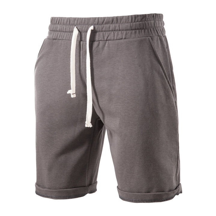 Herren Sportslige Shorts med elastisk talje og praktisk snørrebånd Stilla