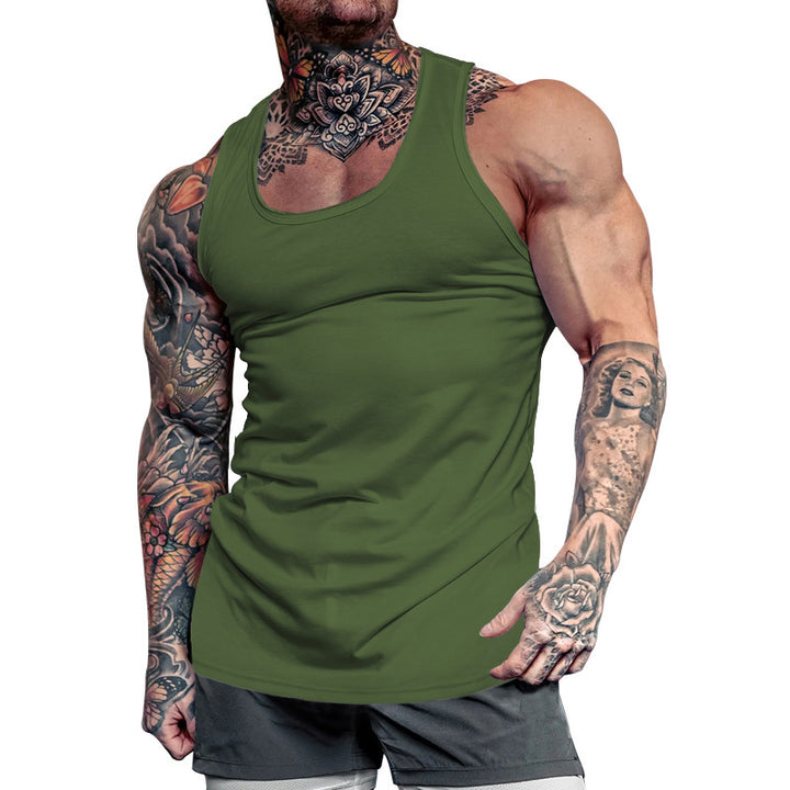 Herre ærmeløs sport tanktop i åndbart bomuld Stilla