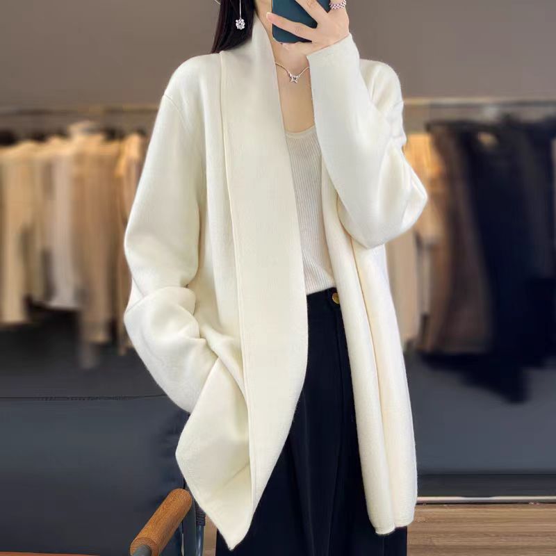 Femme Bælteklæde-Kimono-Jakke Stilla