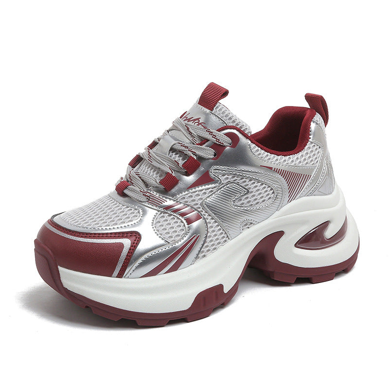 Dame sportliche sneakers med åndbar mesh-overflade og stabil dämpende sål Stilla