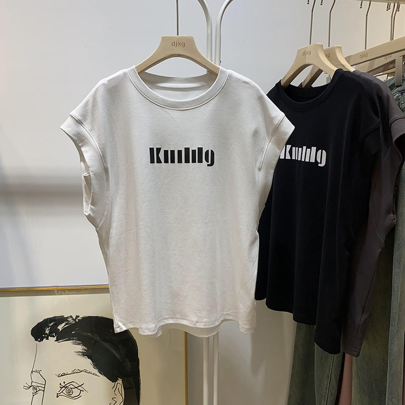 Femme Grafik Locker Pas Ærmeløs T-Shirt Stilla