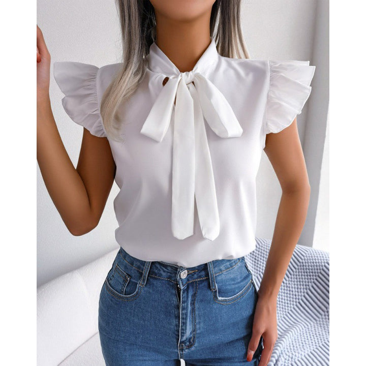 Femme elegant Sløjfebluse Stilla