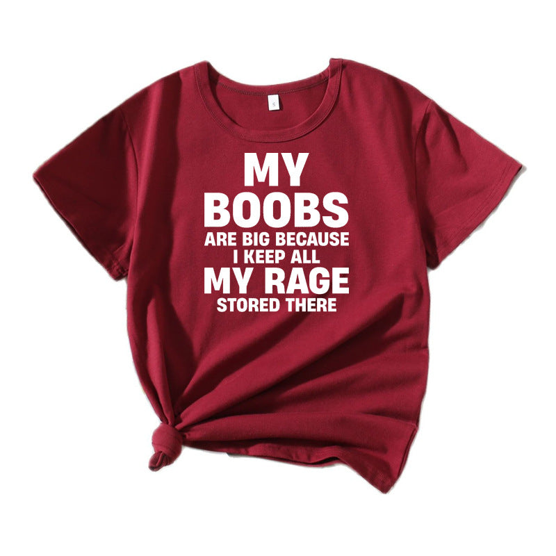Dame Iøjnefaldende Statement Grafik T-Shirt Stilla