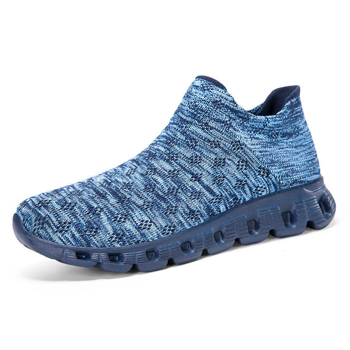 Herrer Slip-On Stretch Strik Performance Sneakers Stilla