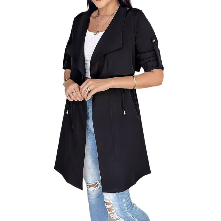 Dame Stilfuld Utility-Trenchcoat Stilla