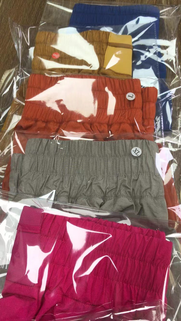 Dame Sporty Løbe Shorts med elastisk talje og komfortabel pasform Stilla