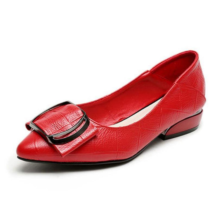 Dame ballerinas med moderne spænde-applikation og elegant design Stilla