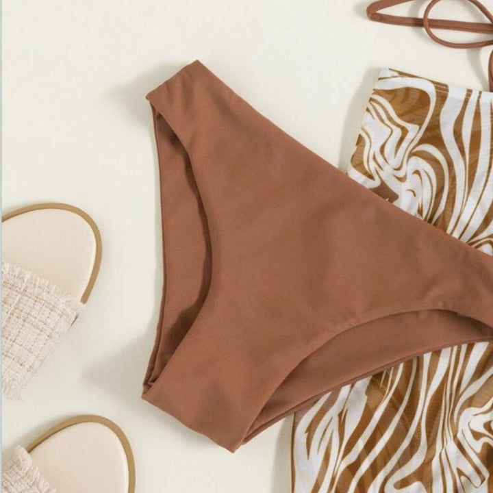 Dame Bikini-top med trendy overdel og raffineret bindingsdesign Stilla