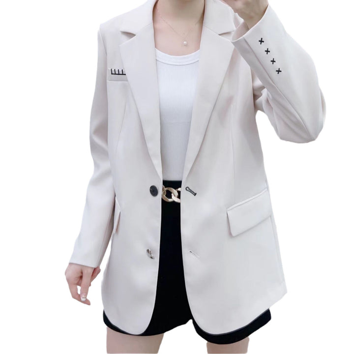 Damer elegant blazer med moderigtige detaljer og klassiske lommer Stilla