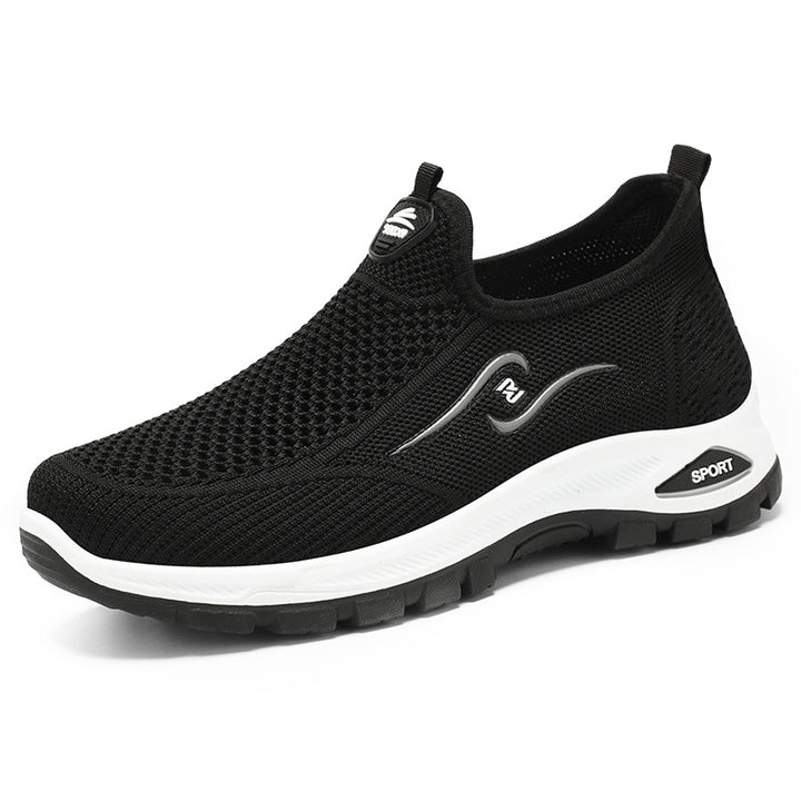 Dame Slip-On Sportsko med åndbar strikonstruktion Stilla