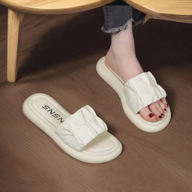 Damer Slipper med polstret remdesign og skridsikker sål Stilla