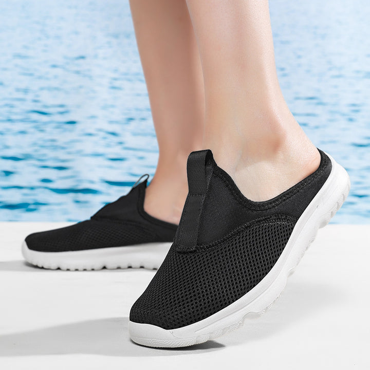 Dame åndbare Slip-On Aqua Sneakers Stilla