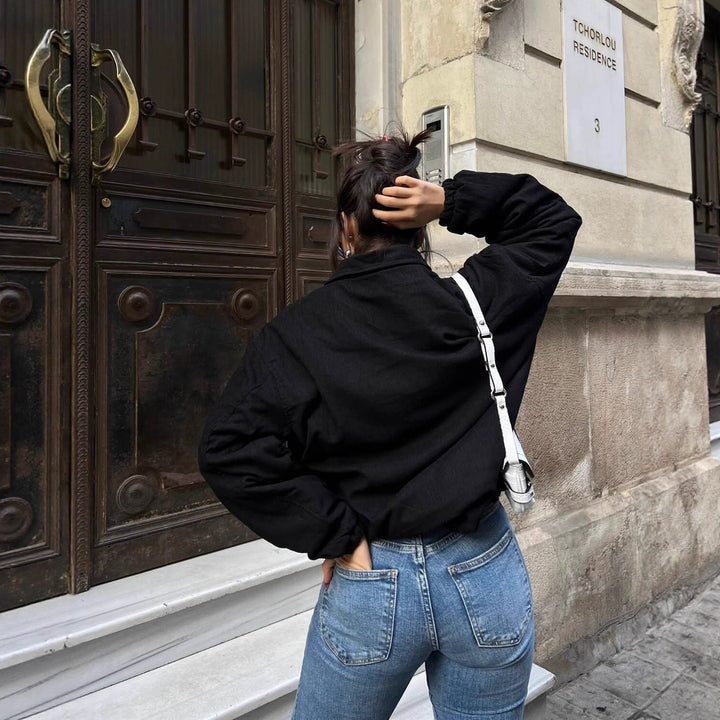 Kvinder mode og casual Oversized Jakke Stilla
