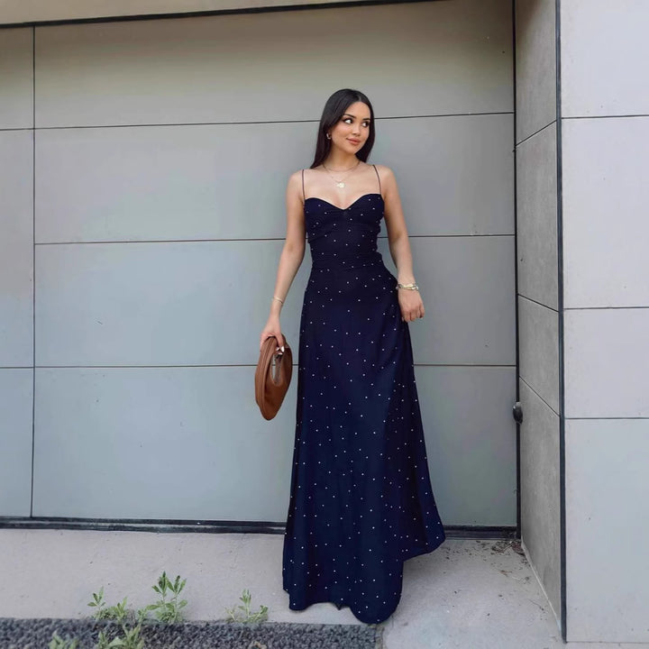Dame Skinne Off-Shoulder Aftenkjole Stilla