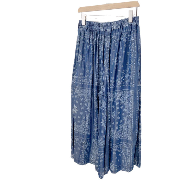 Femme Lette Palazzo-bukser med Bohemian-tryk Stilla