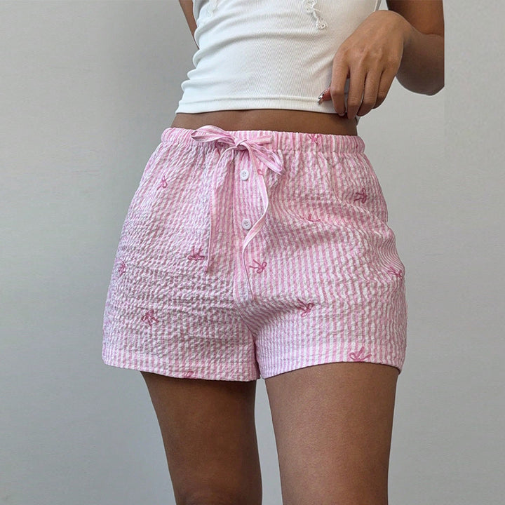 Dame natshorts med justerbar talje Stilla