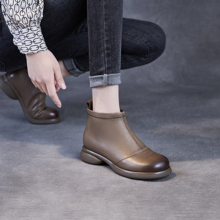 Dame støvler med slip-on design og polstret sål Stilla