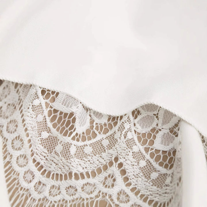 Dame Lag Ruffle Mini Kjole Stilla
