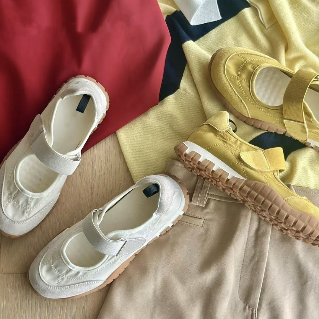 Dame Sporty Mary Jane Sko Stilla