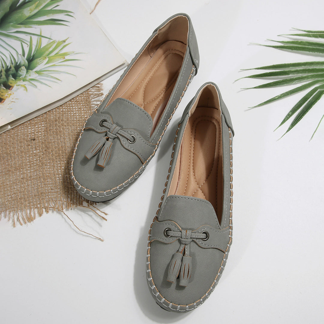 Dame Casual Mokassin Flats Stilla